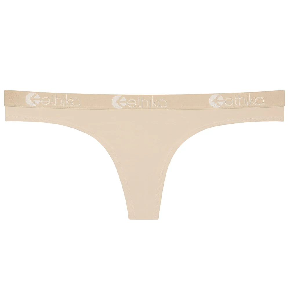 Ethika Womens Modal Thong - Nude - Image 2