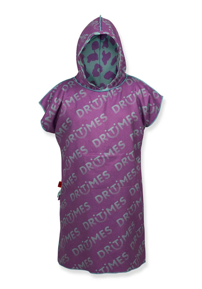 DriTimes Neon Leopard Hooded Towel - Image 3