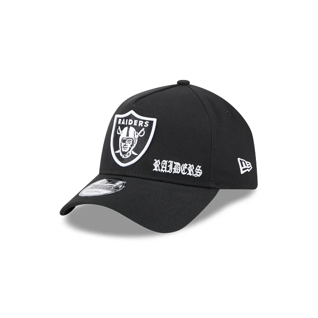 New Era Las Vegas Raiders Gothic Flawless 9FORTY A-Frame Snapback - Image 3