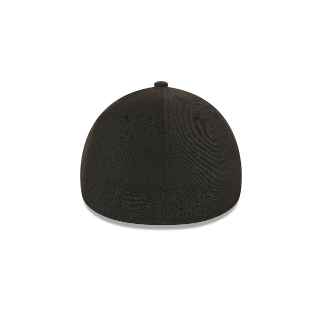 New Era Los Angeles Dodgers Black on Black 39THIRTY Stretch Fit - Image 3
