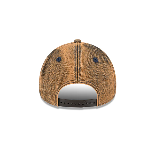 New Era Los Angeles Dodgers Mud Denim Overwash XBR 9FORTY A-Frame Snapback - Image 5
