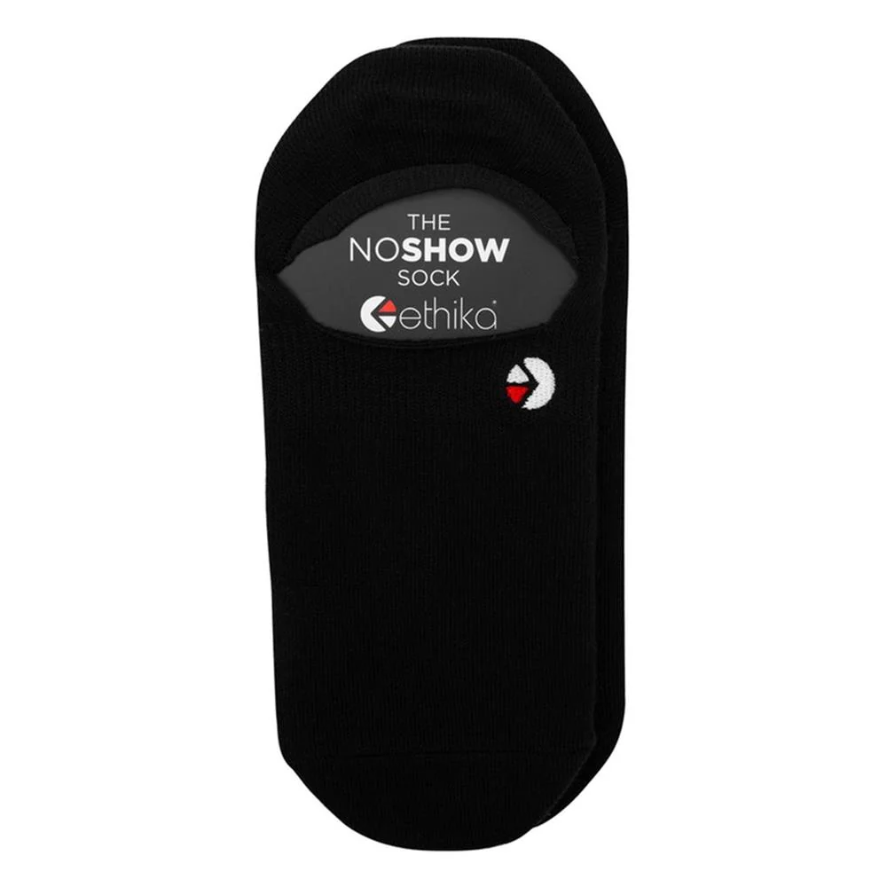 Ethika Mens No Show Socks Black - Image 2