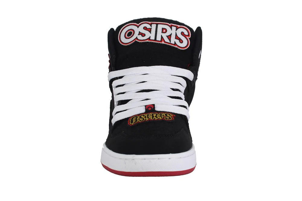 OSIRIS NYC 83 CLK - BLACK/RED/VELCRO - Image 2