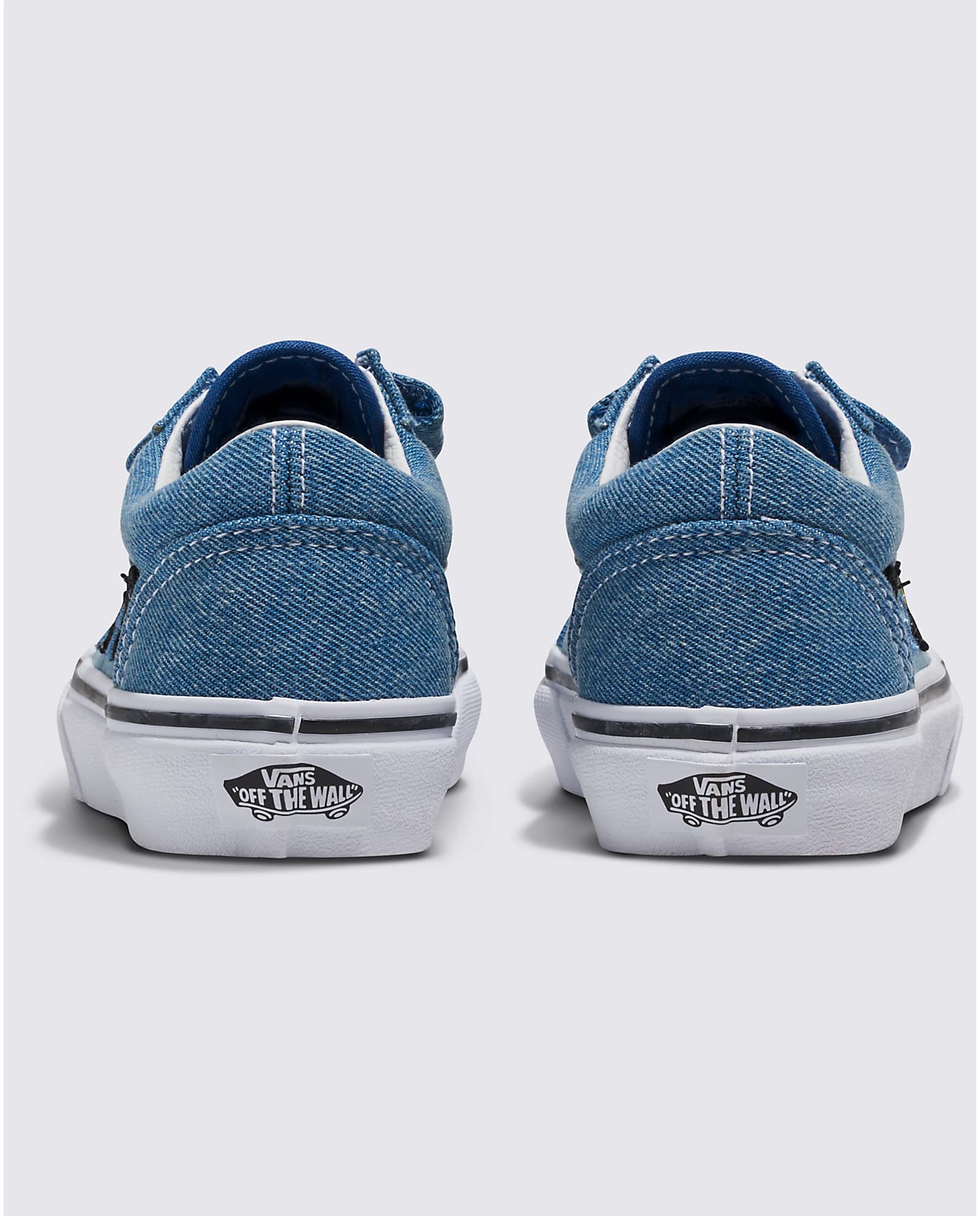 Vans Old Skool Kids V Denim Navy / True White - Image 4