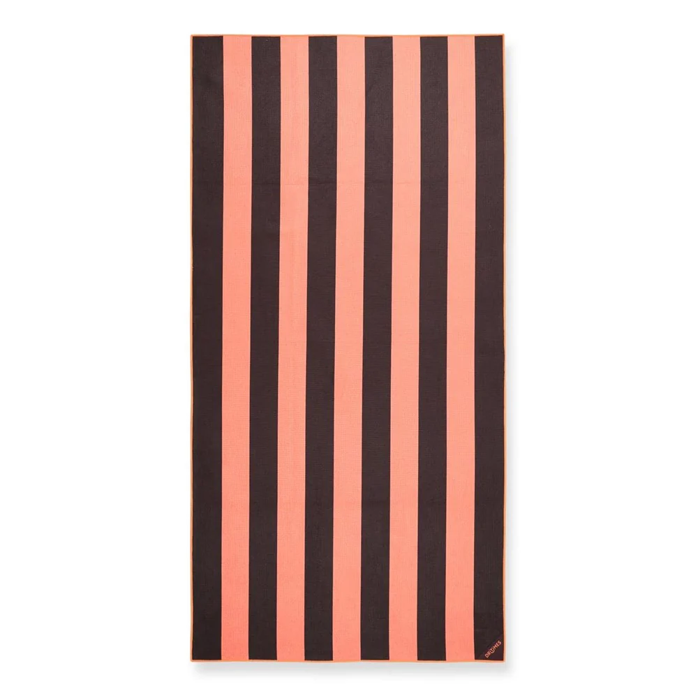 DriTimes Orange-Mocha Beach Towel