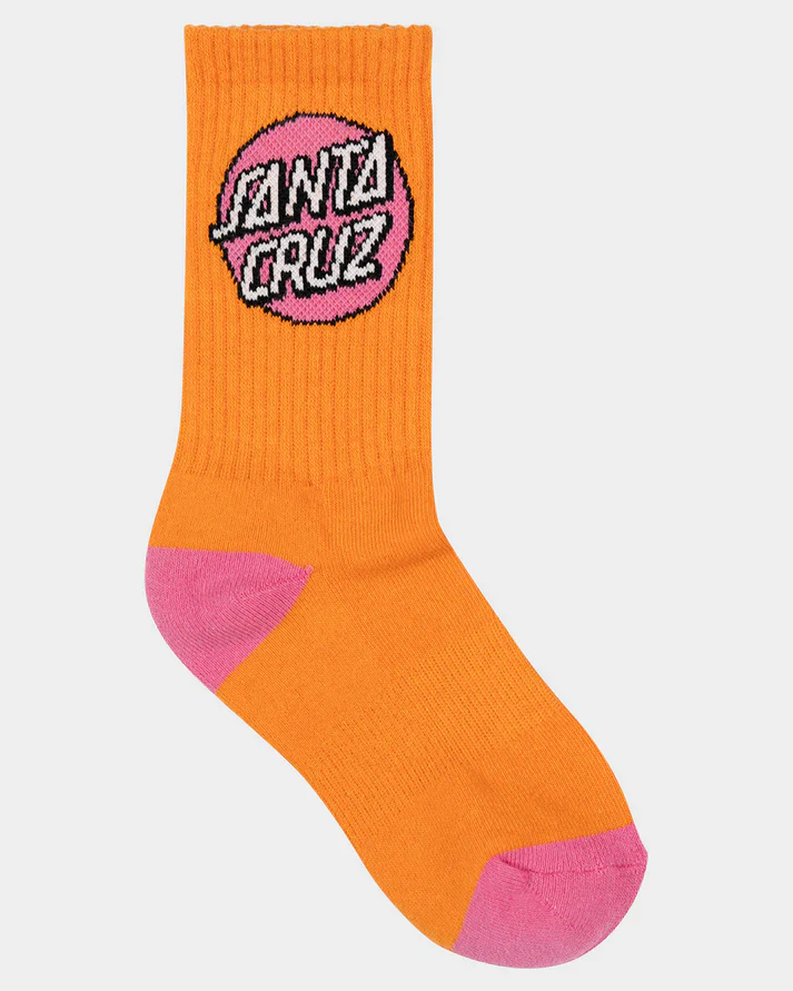 Santa Cruz Other Dot Girls Crew Socks 4 Pack - Image 2