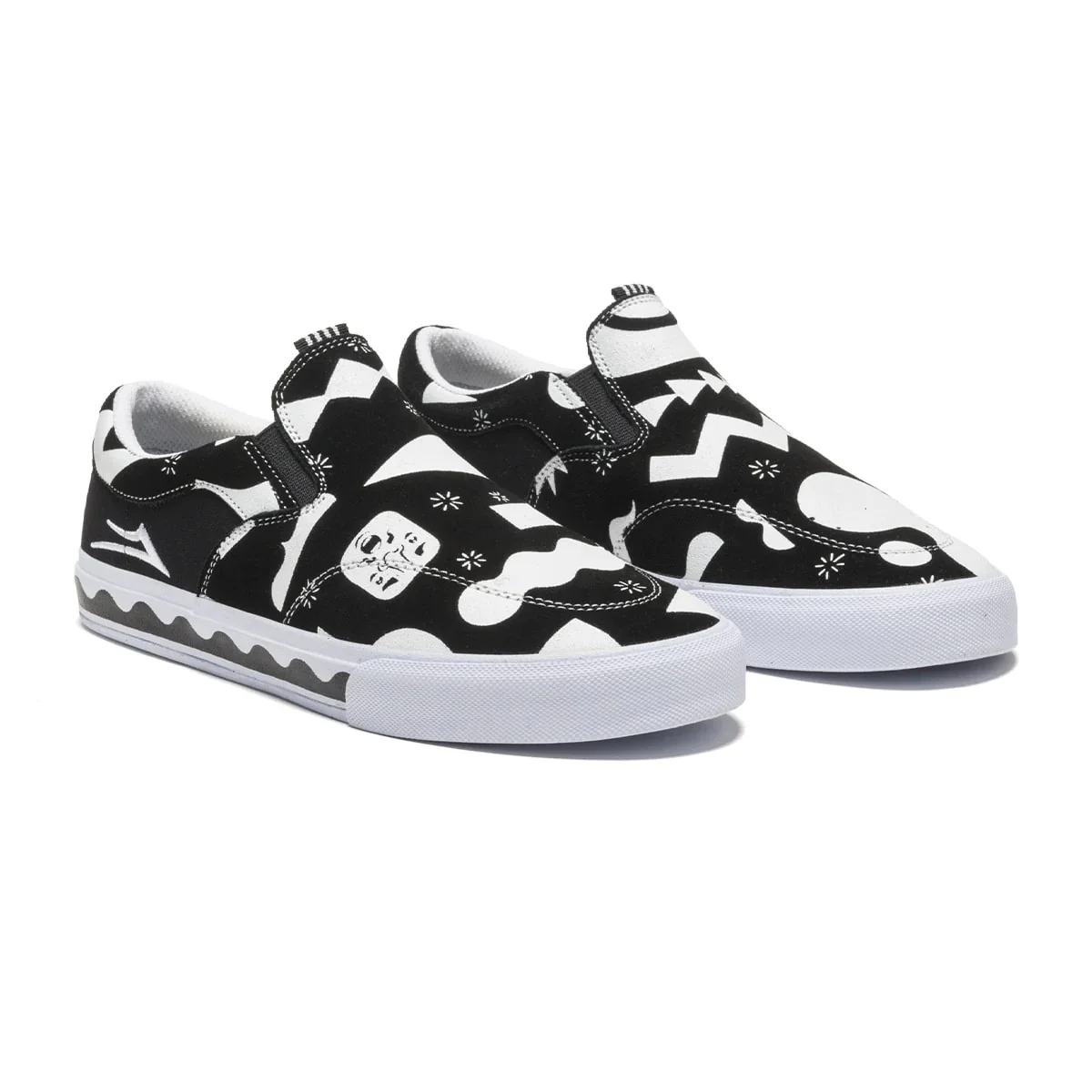 Lakai Owen VLK Black / White / Suede - Image 2
