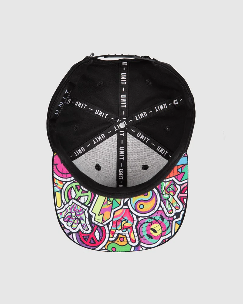 Unit Peace Out Youth Snapback Cap - Image 3