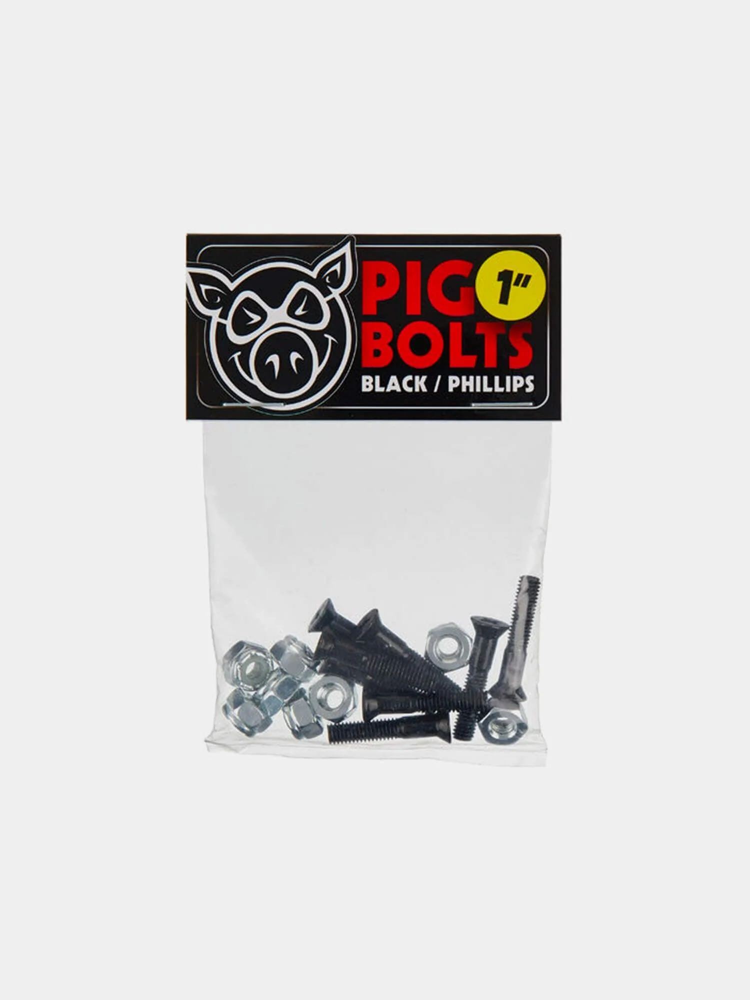 PIG HARDWARE BLACK 1INCH PHILLIPS