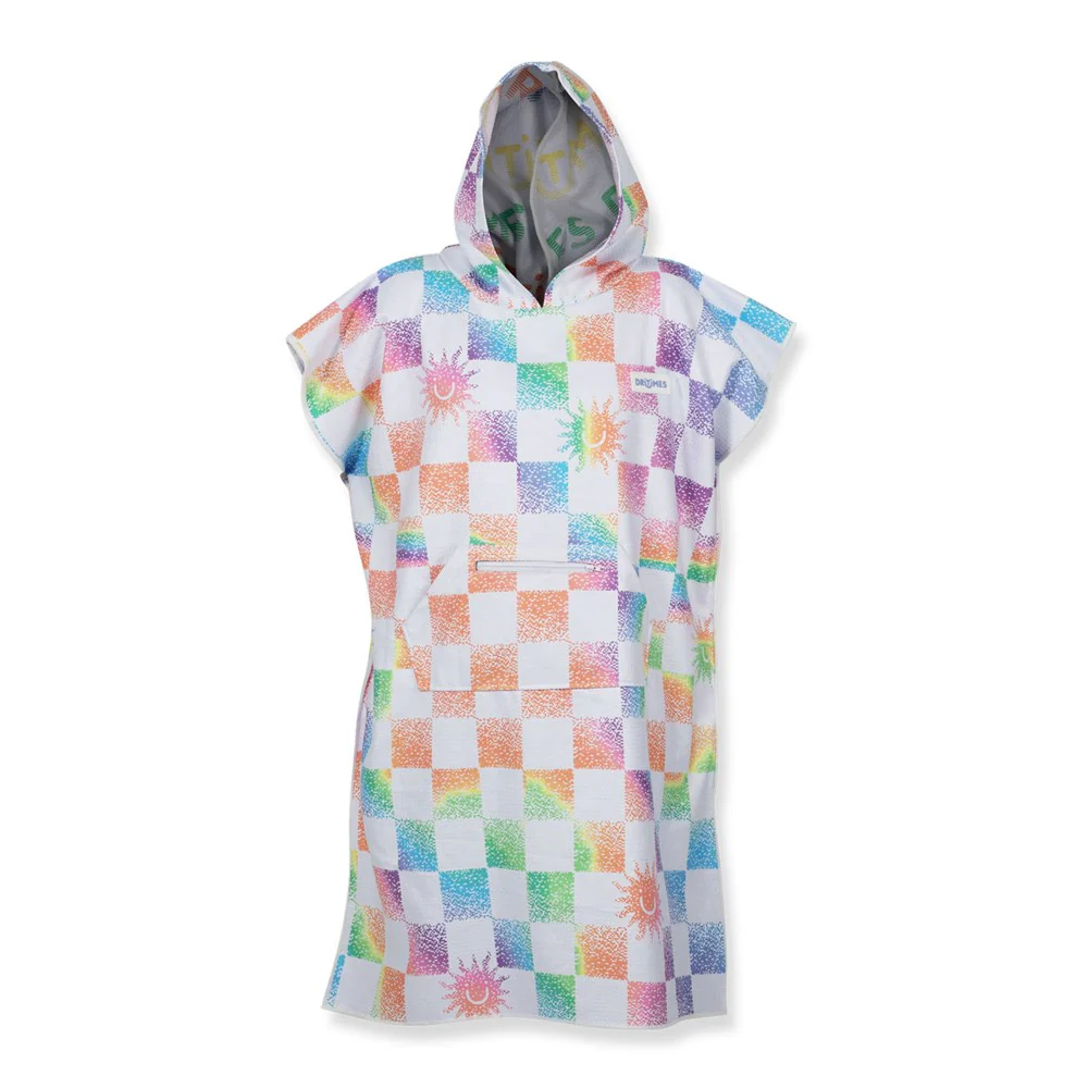 DriTimes Pixel Days Poncho / Hooded Towel | Youth