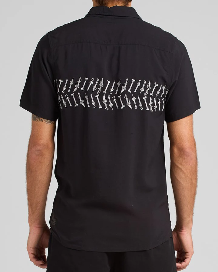 The Mad Hueys PORT SIDE AHOY FKRS | WOVEN SHIRT - Image 2