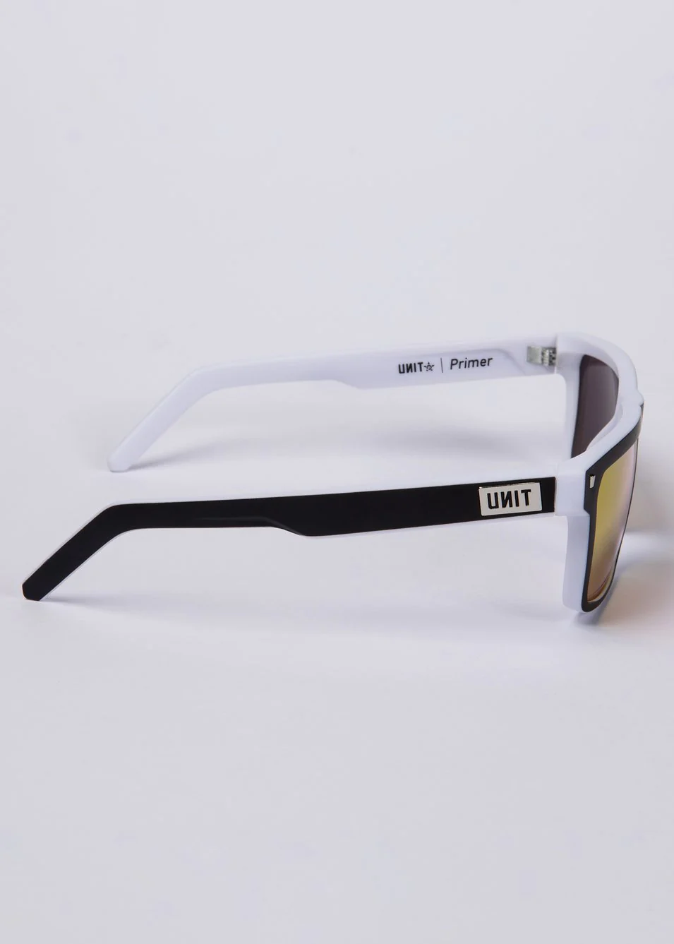 Unit Primer Polarised Sunglasses - Matte Black / White - Image 3