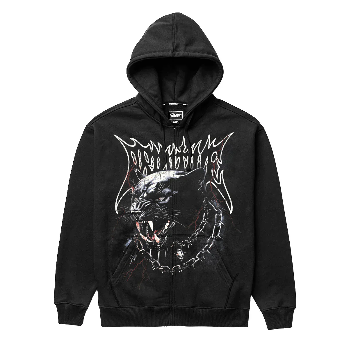Primitive Abyss Zip Hood - Black