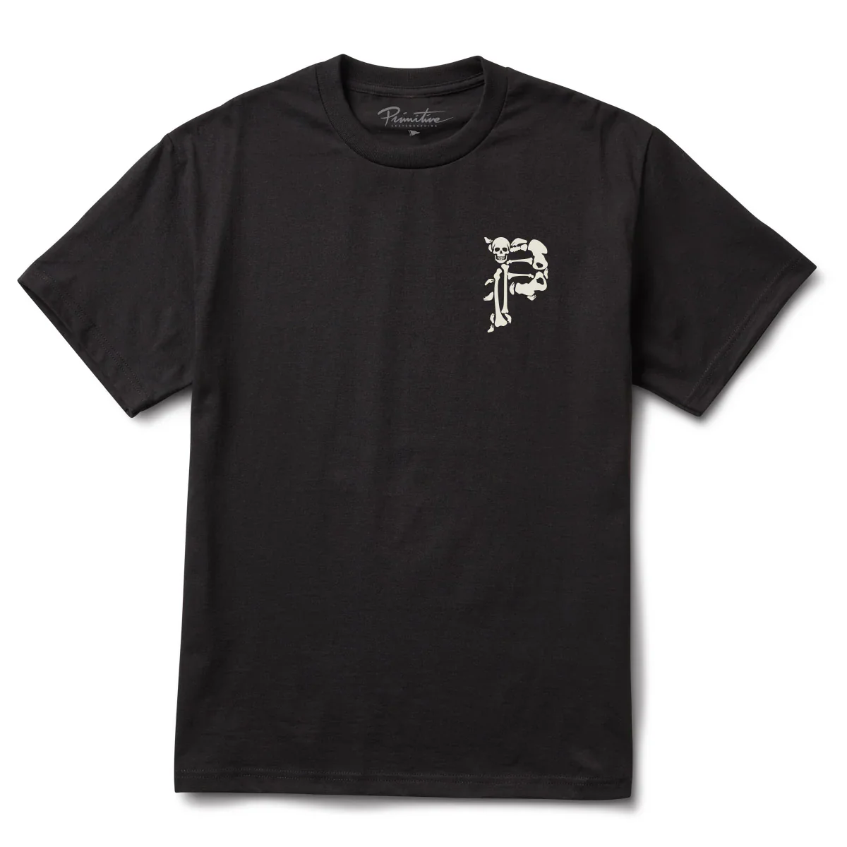Primitive Dirty P Bones Tee - Black - Image 2