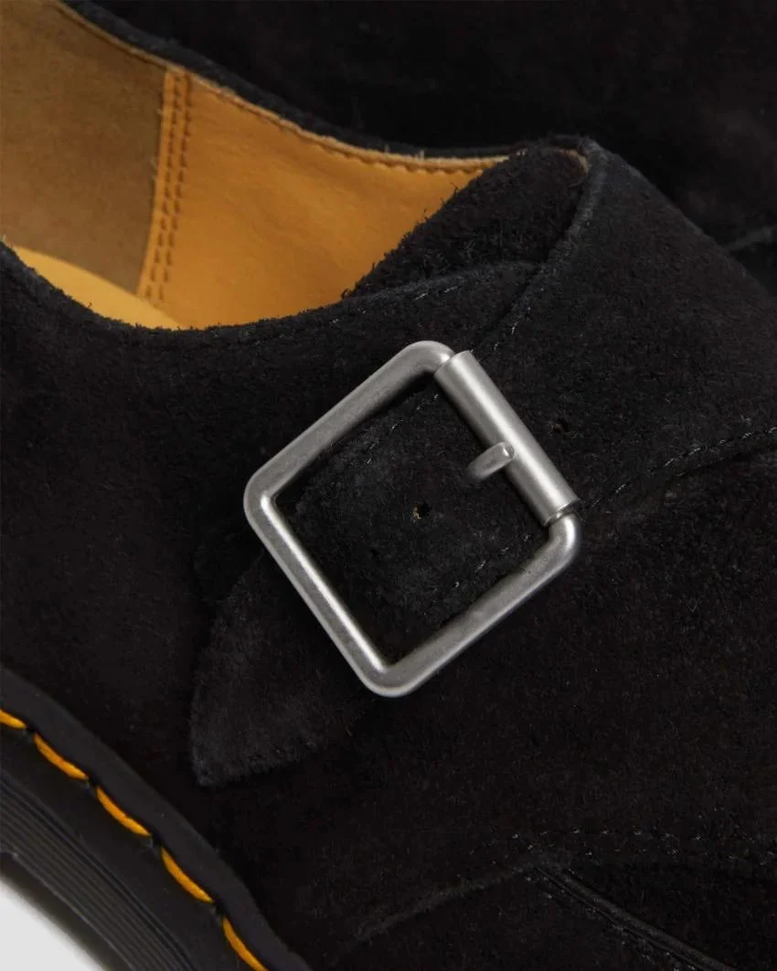 Dr. Martens Ramsey Monk Suede Creepers - Black Desert Oasis - Image 5