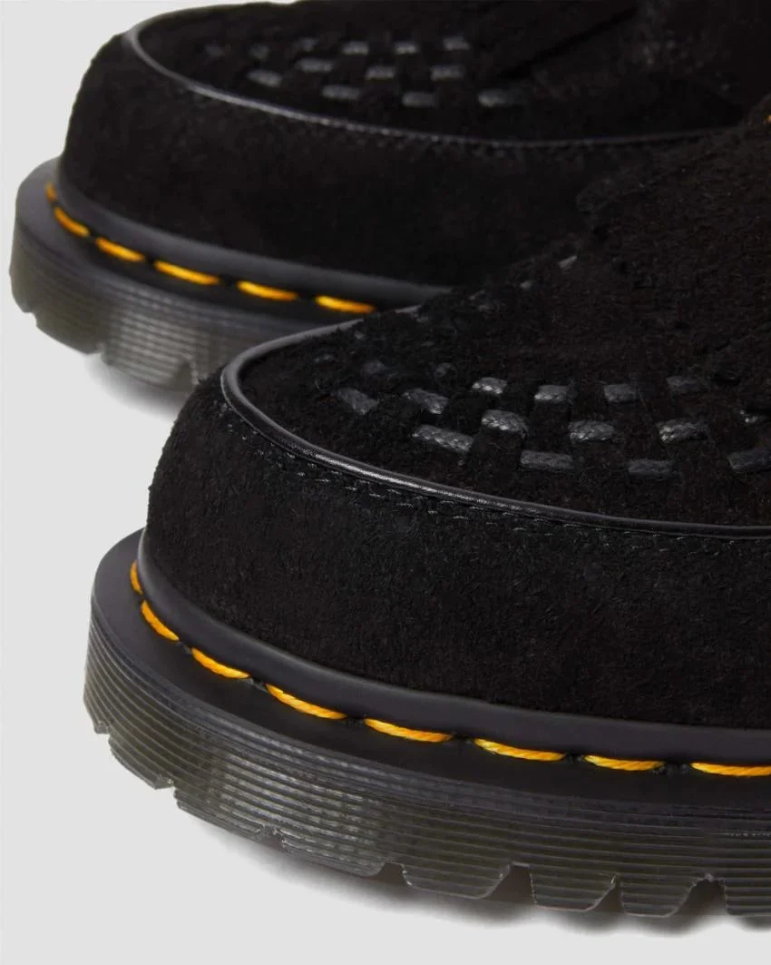 Dr. Martens Ramsey Monk Suede Creepers - Black Desert Oasis - Image 6