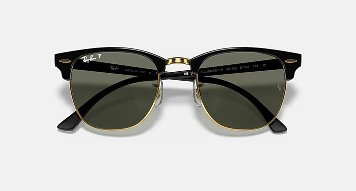 Ray Ban Clubmaster - Black - Image 5