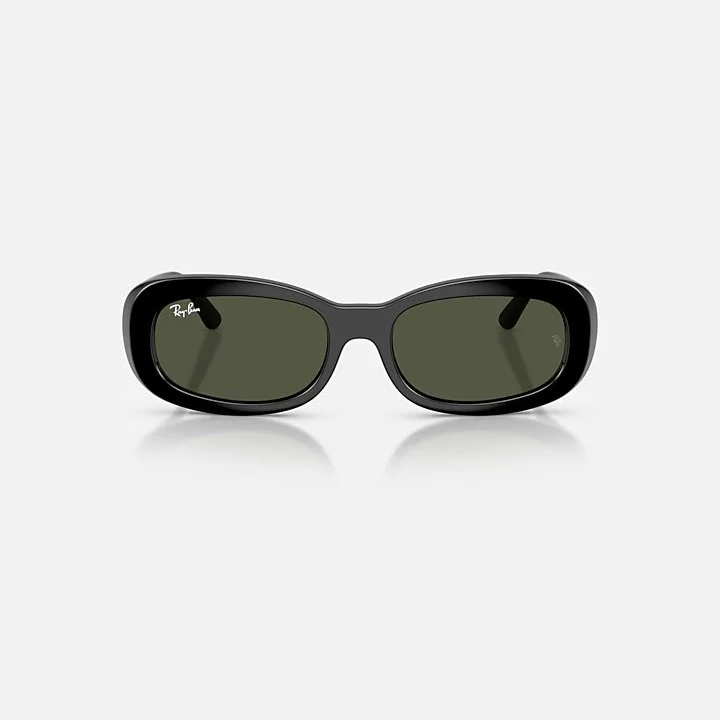 Ray Ban RB2221 - Black/Green Lens - Image 2