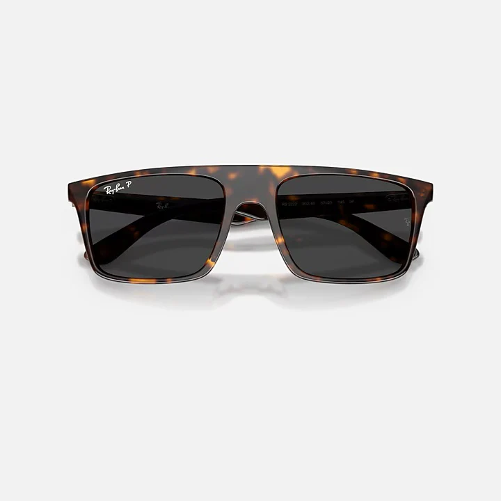 Ray Ban RB2222 - Havana/Polarised Black Lens - Image 5