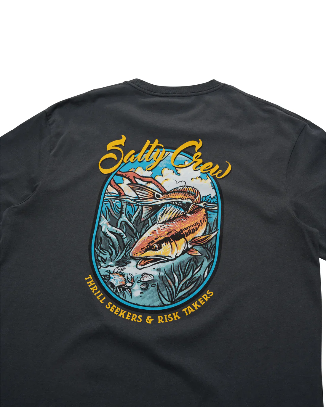 Salty Crew Red Fish Premium Tee - Image 3