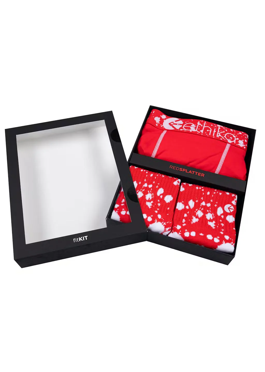 Ethika Mens Red Splatter Fit Kit - Image 7