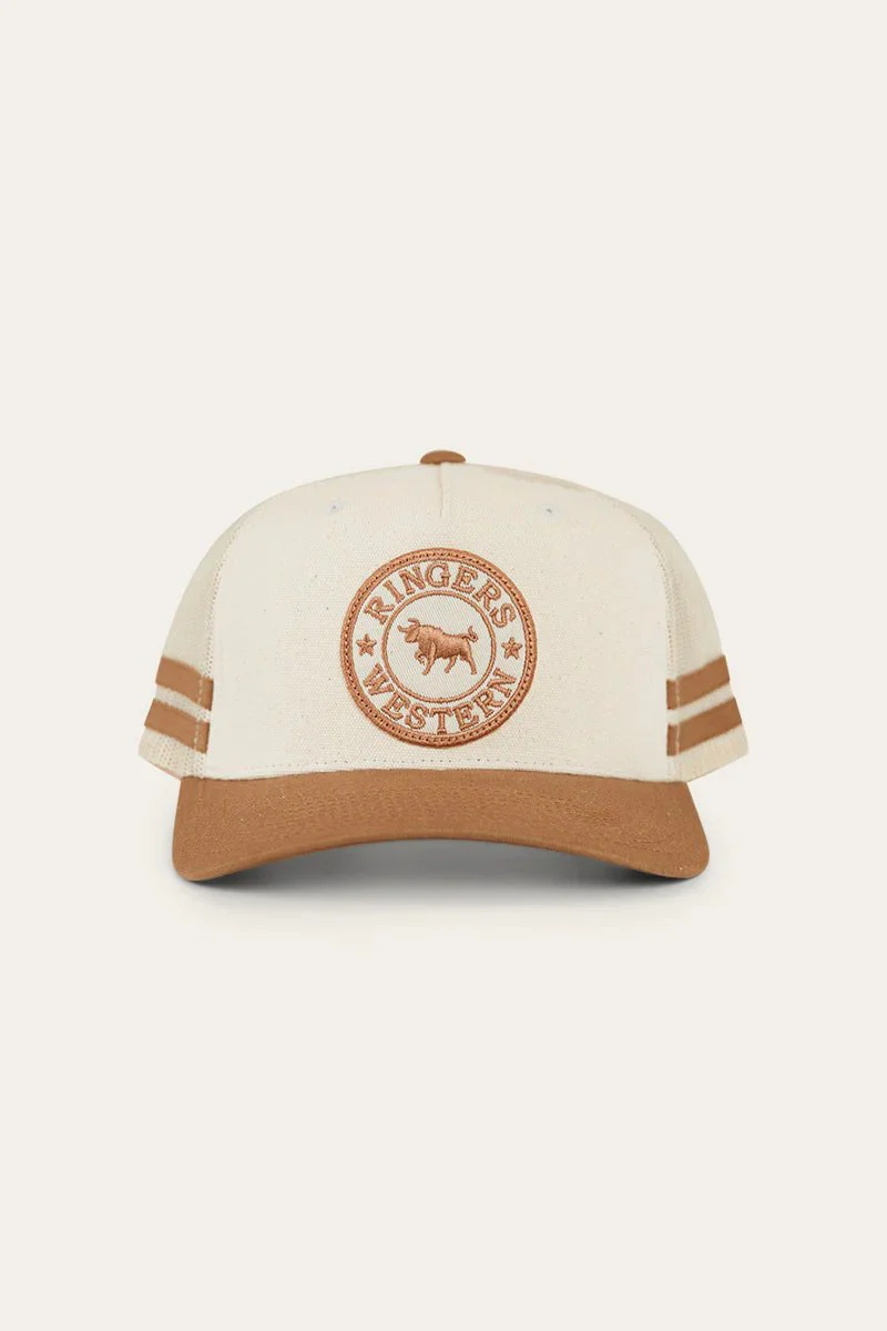Ringers Western McCoy Trucker Cap - Beige/Clay - Image 5