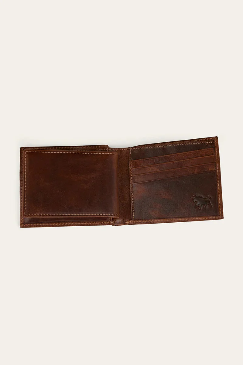 Ringers Western Toro Biggo Wallet - Cognac - Image 2