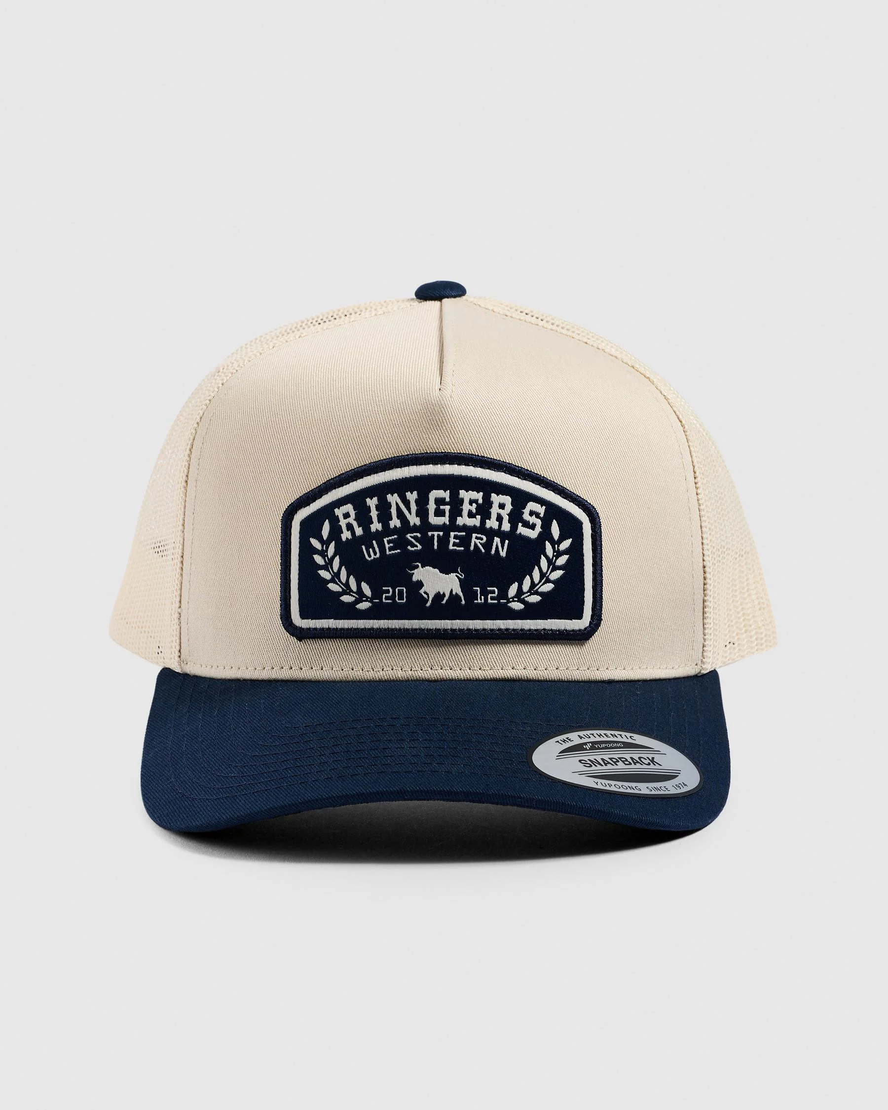 Ringers Western Wheatbelt Trucker Cap - Off White / Navy
