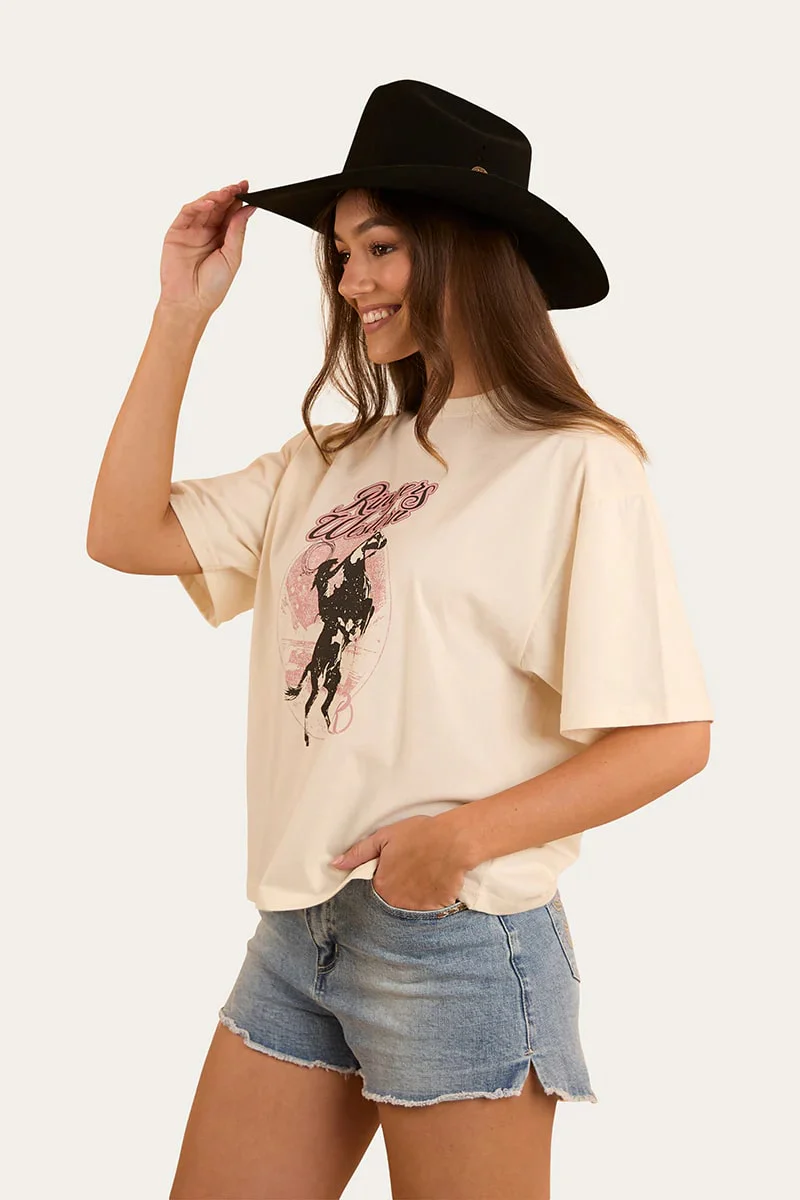 Ringers Western Wild Ride Womens Oversized T-Shirt - Image 5