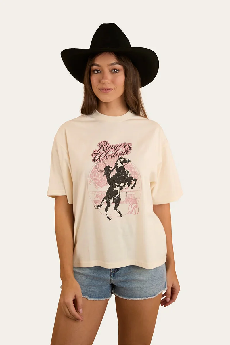 Ringers Western Wild Ride Womens Oversized T-Shirt - Image 6