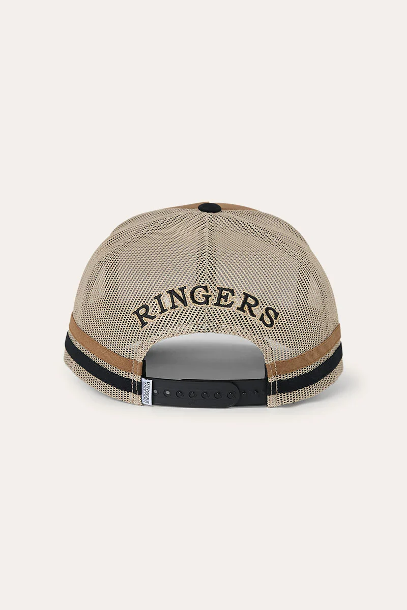 Ringers Western Workhorse Deep Fit Trucker Cap - Clay / Black - Image 4