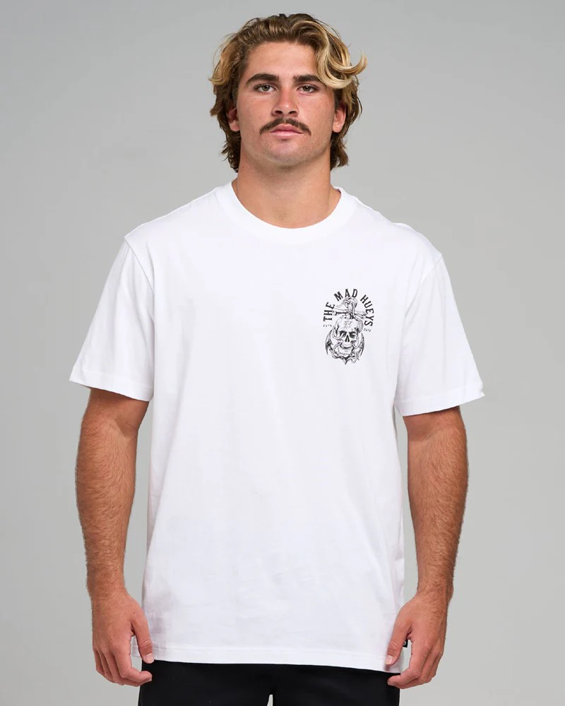 THE MAD HUEYS ROPE SKULL ANCHOR | SS TEE - Image 3