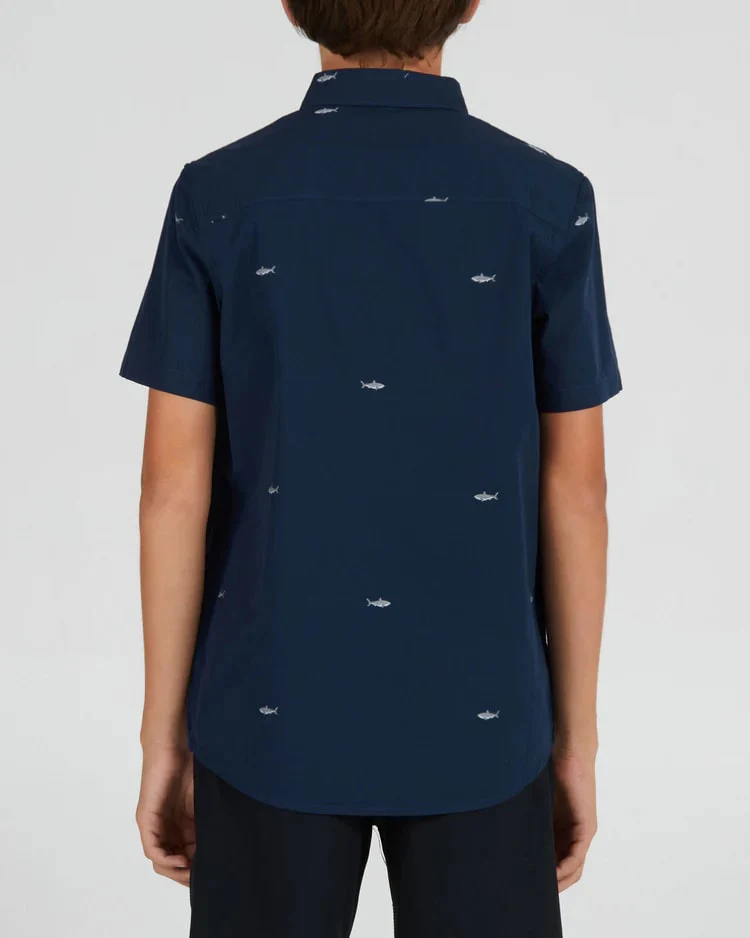 Salty Crew Bruce Boys Woven Shirt - Image 3