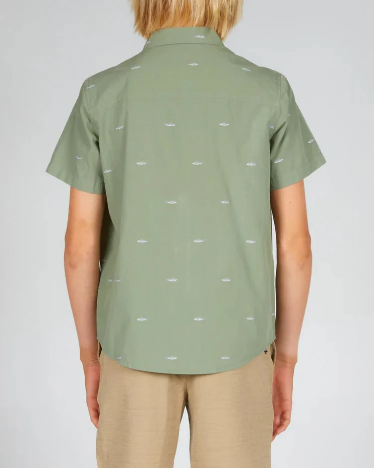 Salty Crew Bruce Boys Woven Shirt - Image 4