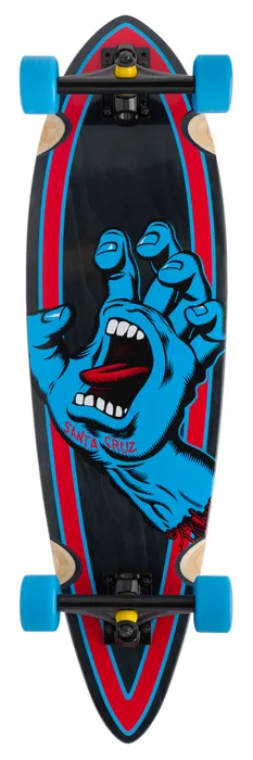 Santa Cruz Screaming Hand 9.20" Pintail Cruiser