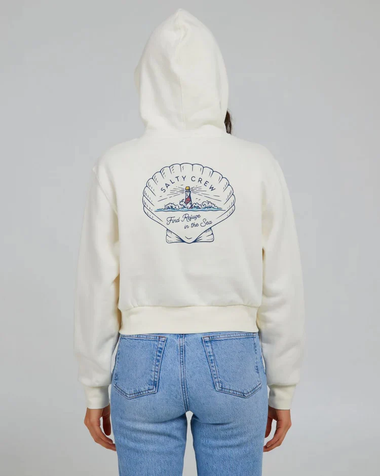 Salty Crew Scallop Crop Hoody