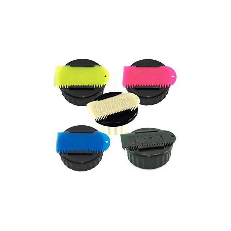 Sex Wax Container With Comb - Assorted
