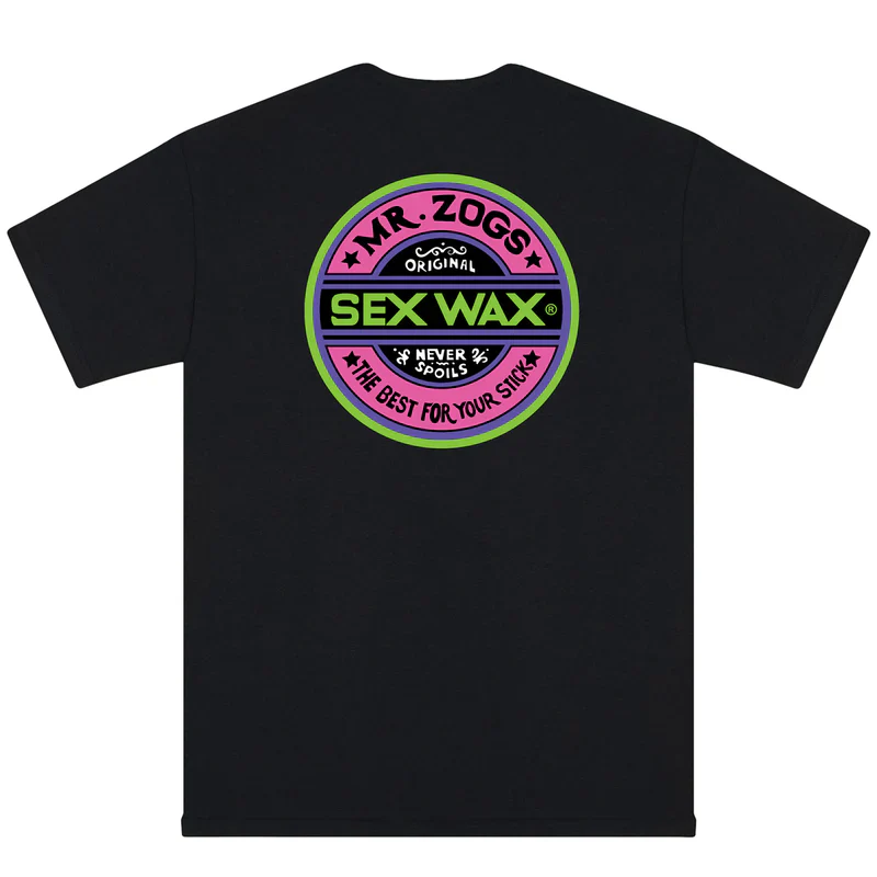 Sex Wax Fluoro Tee - Black