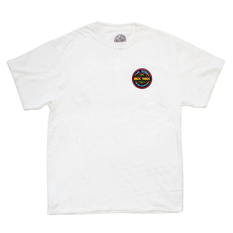 Sex Wax Neon Tee - White - Image 2