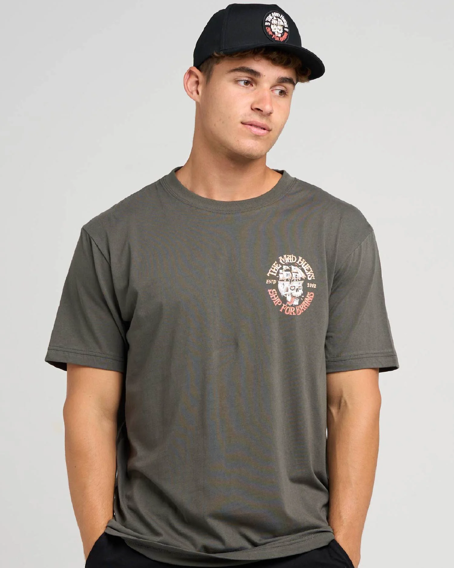 THE MAD HUEYS SHIP FOR BRAINS | SS TEE - Image 2