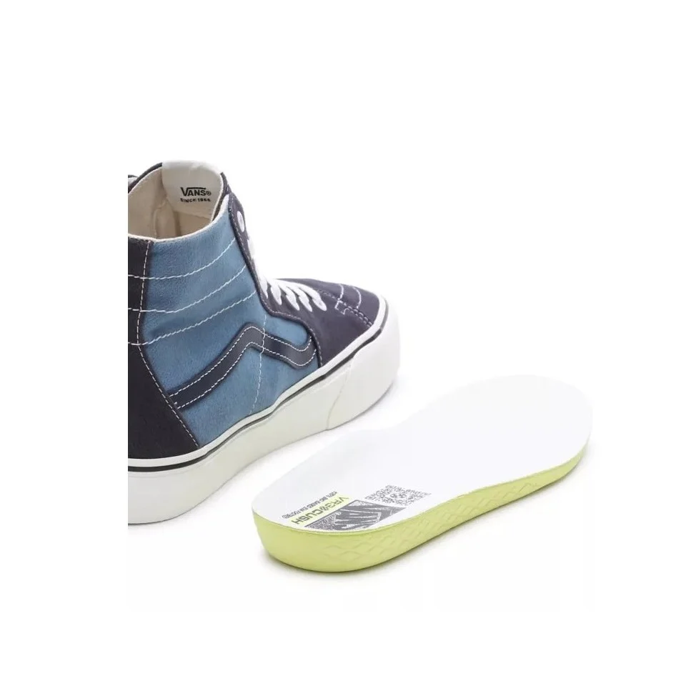 Vans SK8-Hi Tapered VR3 Twill Blue Multi - Image 7