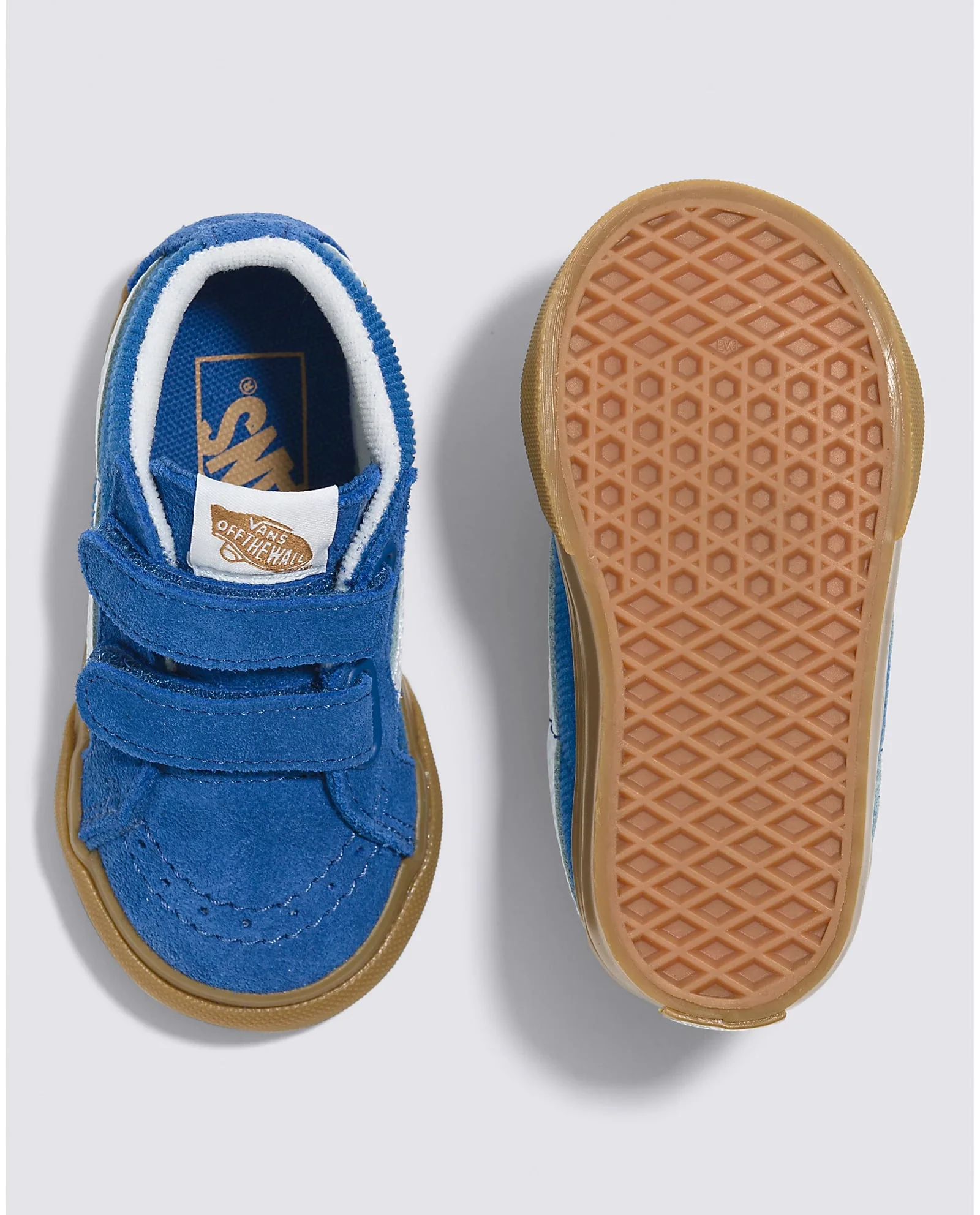 Vans Sk8-Mid Reissue Toddlers V Corduroy Pop Blue - Image 3