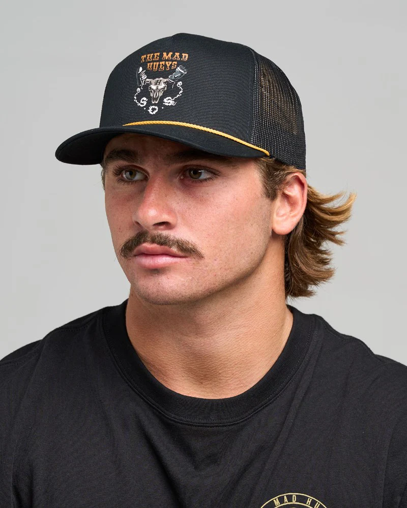 THE MAD HUEYS SOS | TWILL TRUCKER - Image 2