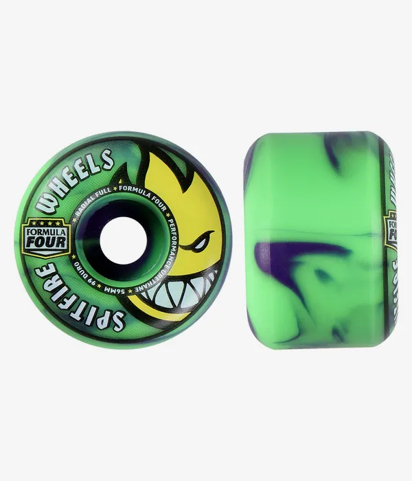 Spitfire F499 Team Colours Radial Full 56mm Wheels
