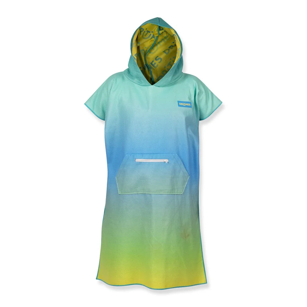 DriTimes Splice Fade Poncho / Hooded Towel | Youth