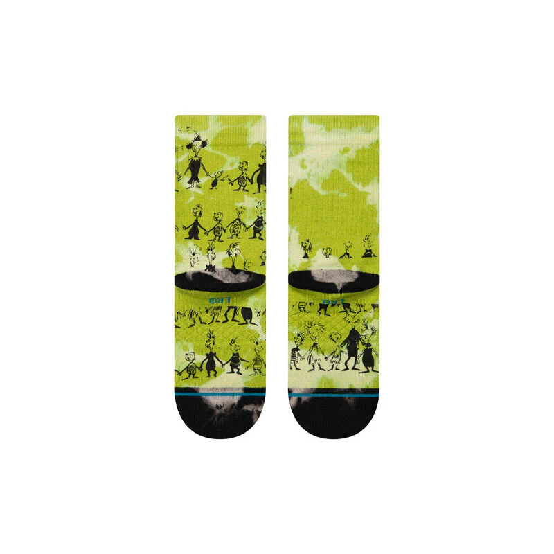 Stance Down In Whoville Kids Crew Socks - Image 3