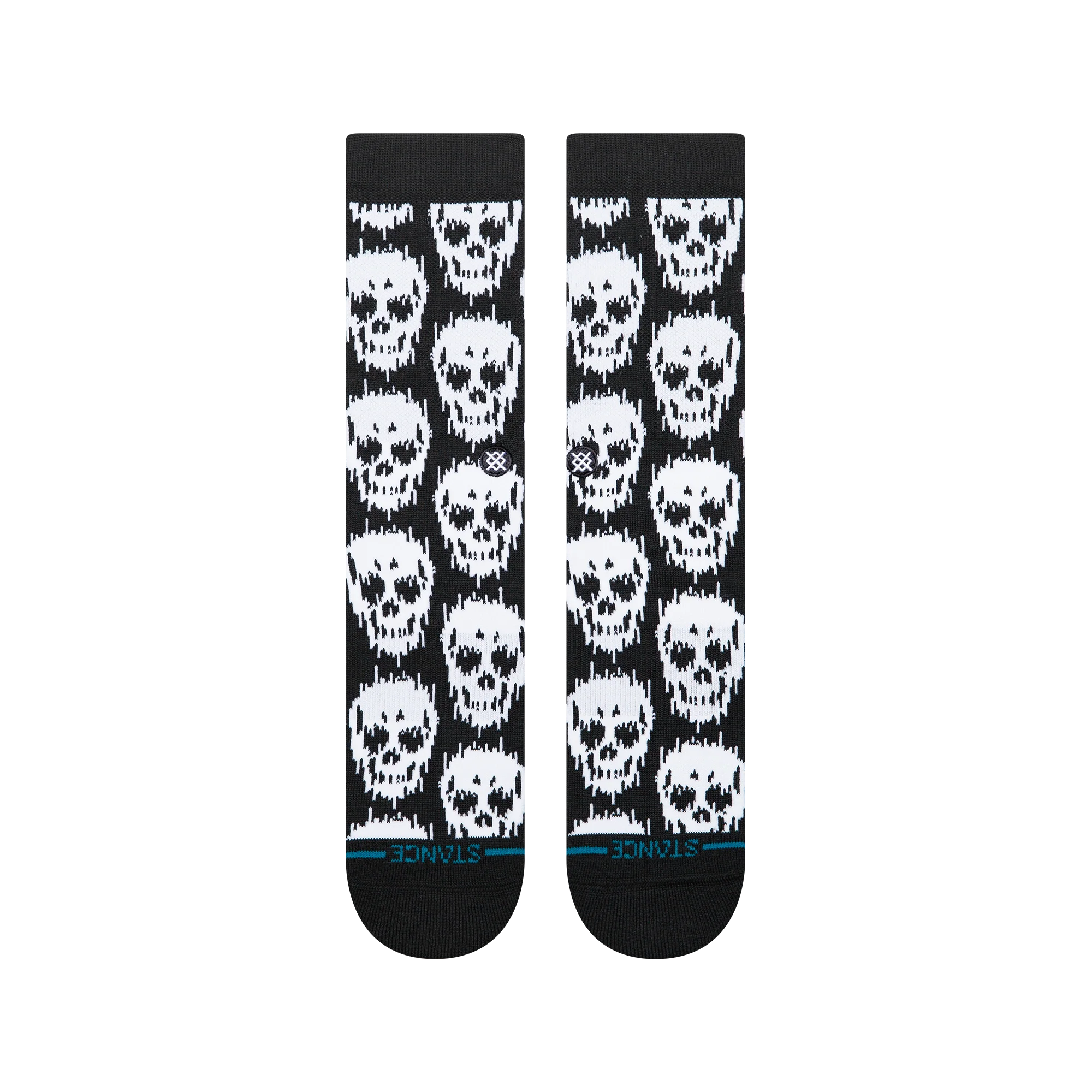 Stance Static Skull Crew Socks - Image 2