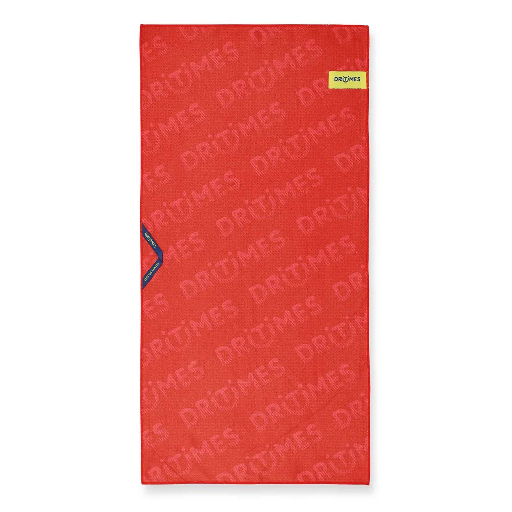 Dritimes Staple Red Sports Towel - Image 2