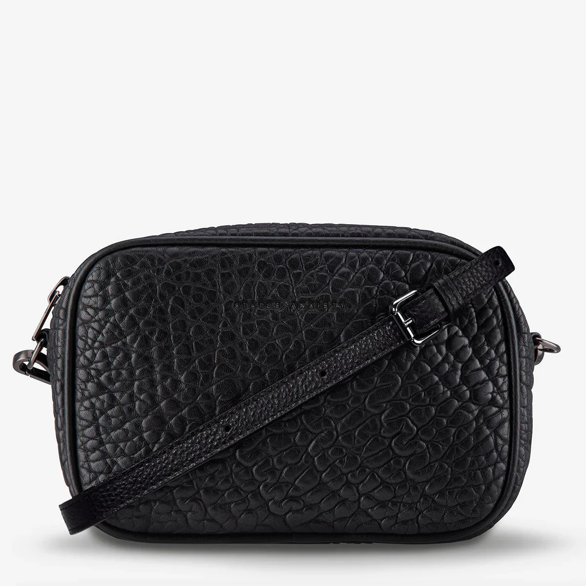 Status Anxiety Plunder Bag - Black Bubble - Image 3