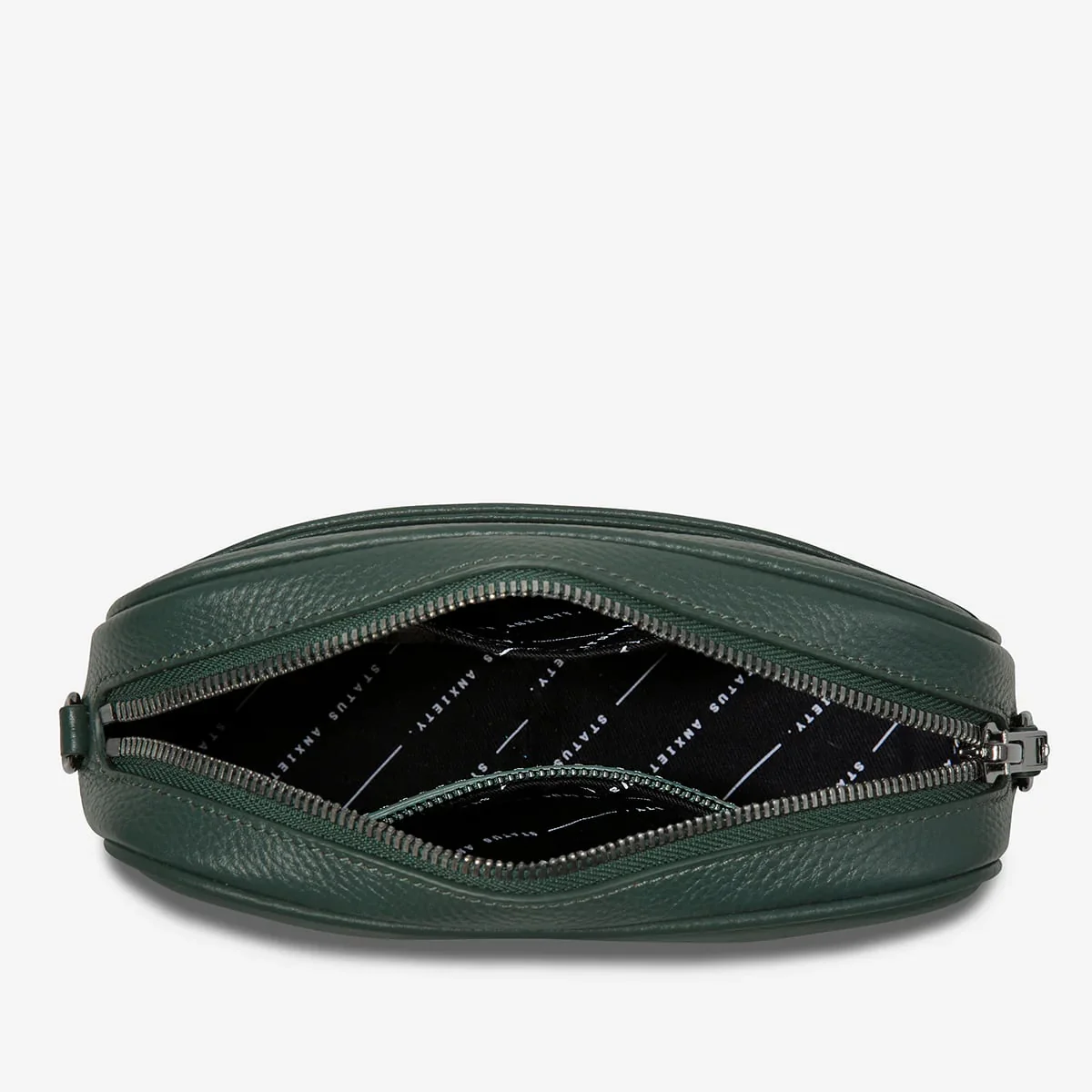 Status Anxiety Plunder With Webbed Strap Bag - Green - Image 5